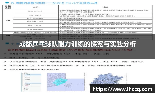成都乒乓球队耐力训练的探索与实践分析